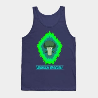 Legendary Broccoli, extremely powerful broccoli! Tank Top